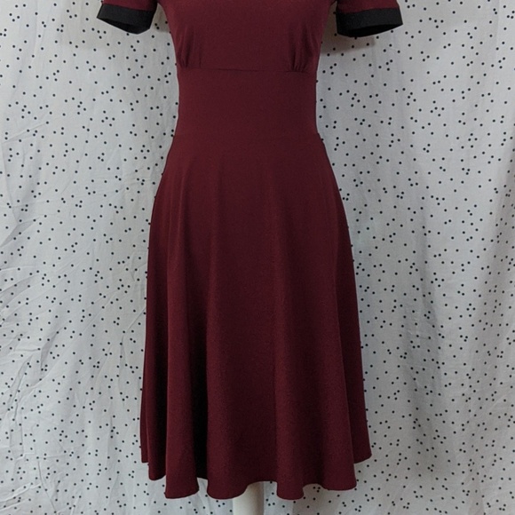 New Light Fashion Vintage Inspired Dress - Size M - Picture 3 of 9